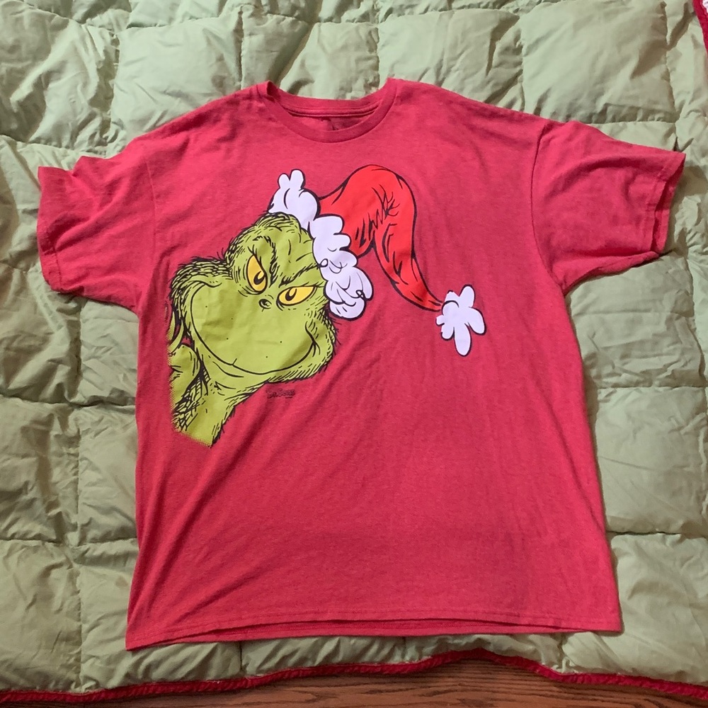 The Grinch~Dr. Seuss- Red T-Shirt